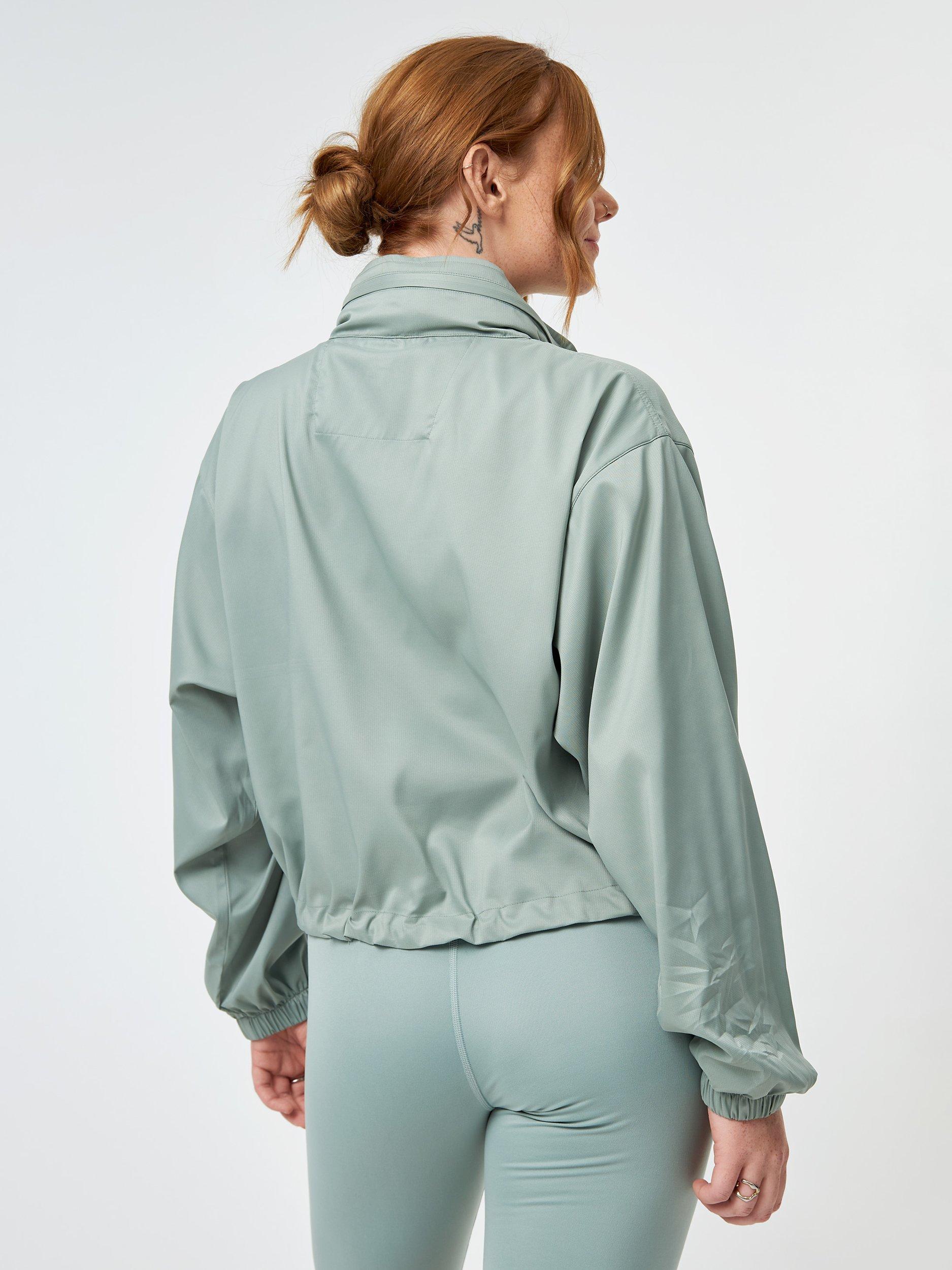 Girlfriend Collective Hummingbird Half Zip Windbreaker