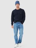 Rodd & Gunn Gunn Cotton Crew Neck Sweatshirt, Midnight