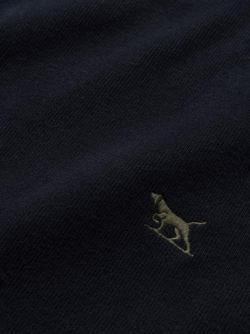 Product image 5 of 5, which shows Rodd & Gunn Gunn Cotton Crew Neck Sweatshirt, Midnight, XS