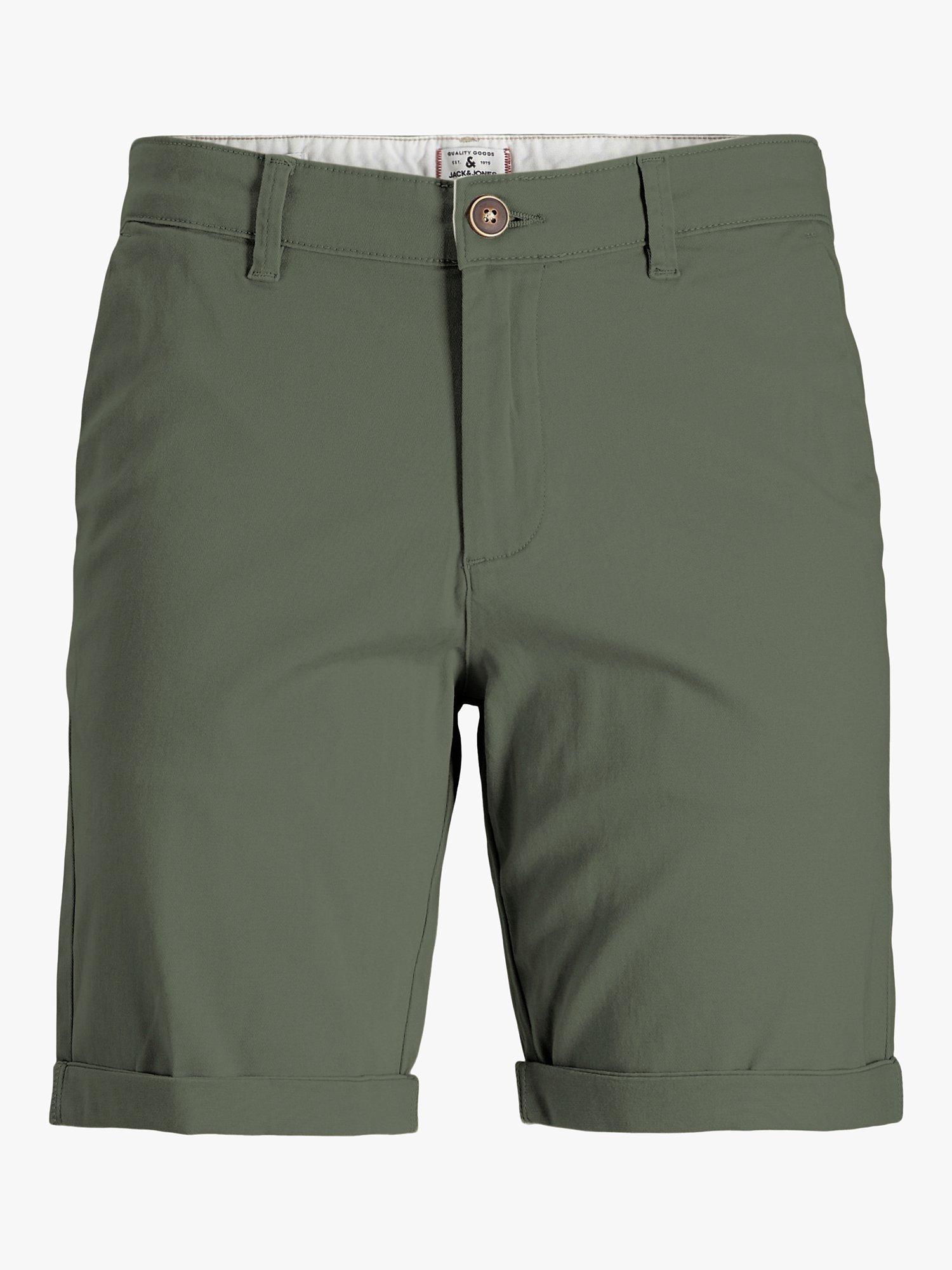 Jack & Jones Kids' Chino Shorts, Oil Green, 8 years