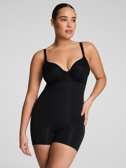 Spanx SPANXsculpt™ Firm Compression Seamless Power High-Waisted Shorty, Very Black