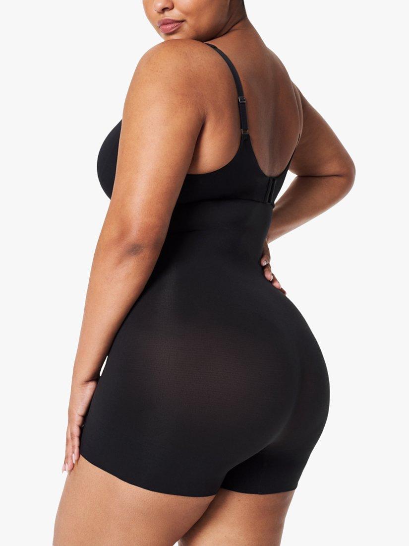 Product image 2 of 6, which shows Spanx SPANXsculpt™ Seamless Power High-Waisted Shorty, Very Black, S