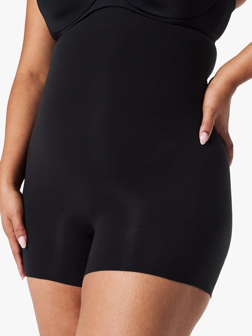 Product image 4 of 6, which shows Spanx SPANXsculpt™ Seamless Power High-Waisted Shorty, Very Black, S