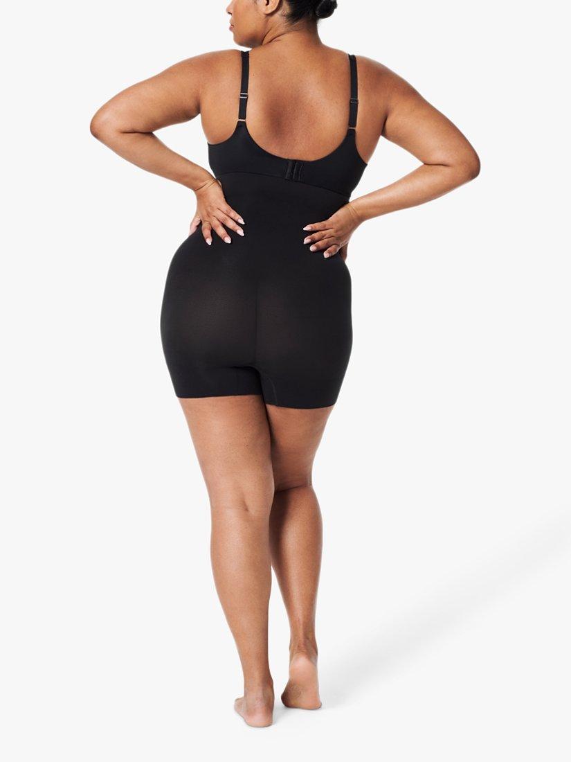 Product image 5 of 6, which shows Spanx SPANXsculpt™ Seamless Power High-Waisted Shorty, Very Black, S