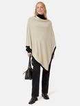 Jigsaw Wool and Cashmere Asymmetric Poncho