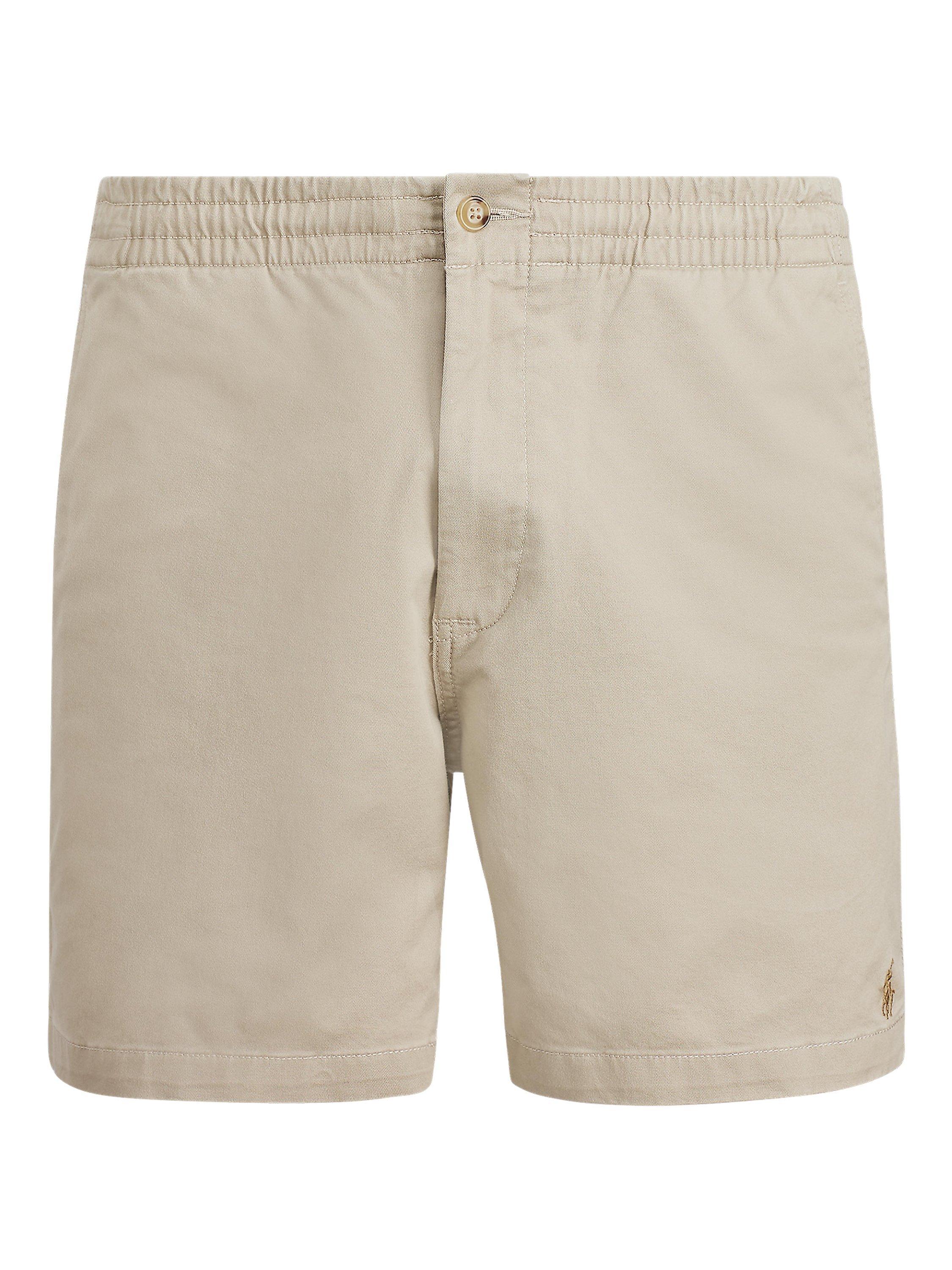 Product image 6 of 6, which shows Ralph Lauren Polo Prepster Stretch Chino Shorts, Khaki, 1XB