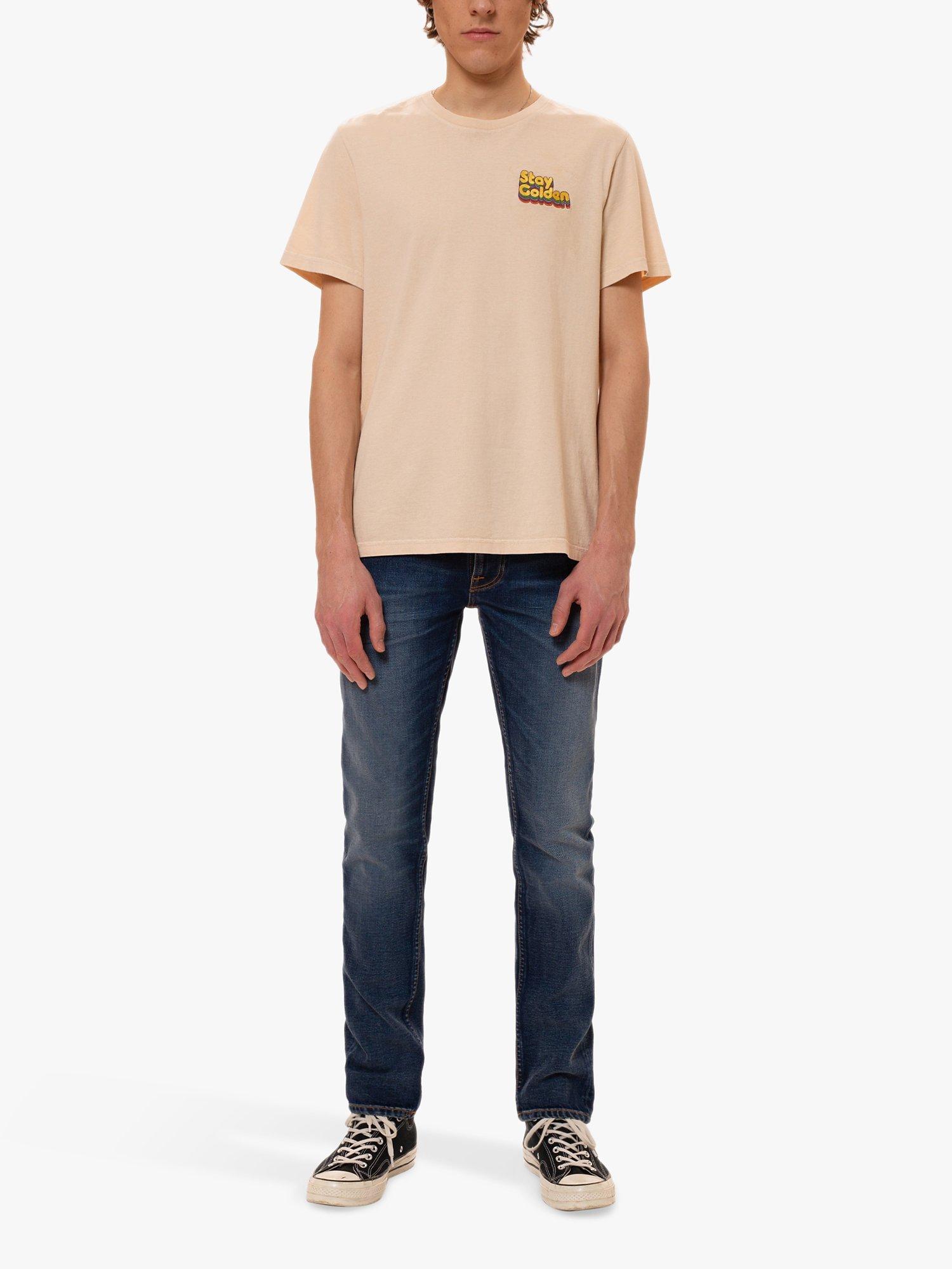 Nudie Jeans Lean Dean Slim Fit Jeans, Troubled Sea