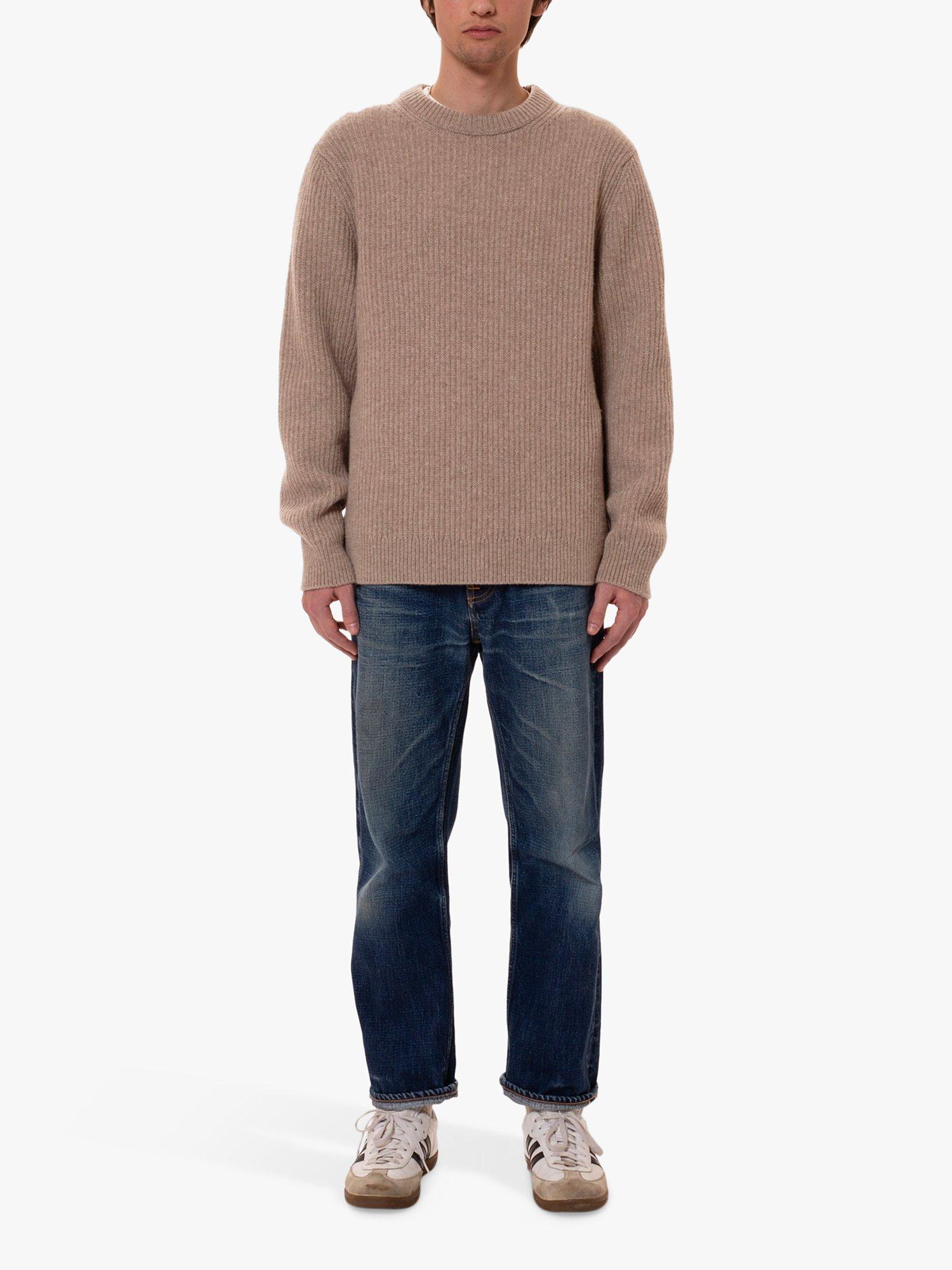 Nudie Jeans August Organic Wool Crew Neck Jumper