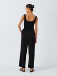 John Lewis ANYDAY Shirred Bodice Jumpsuit