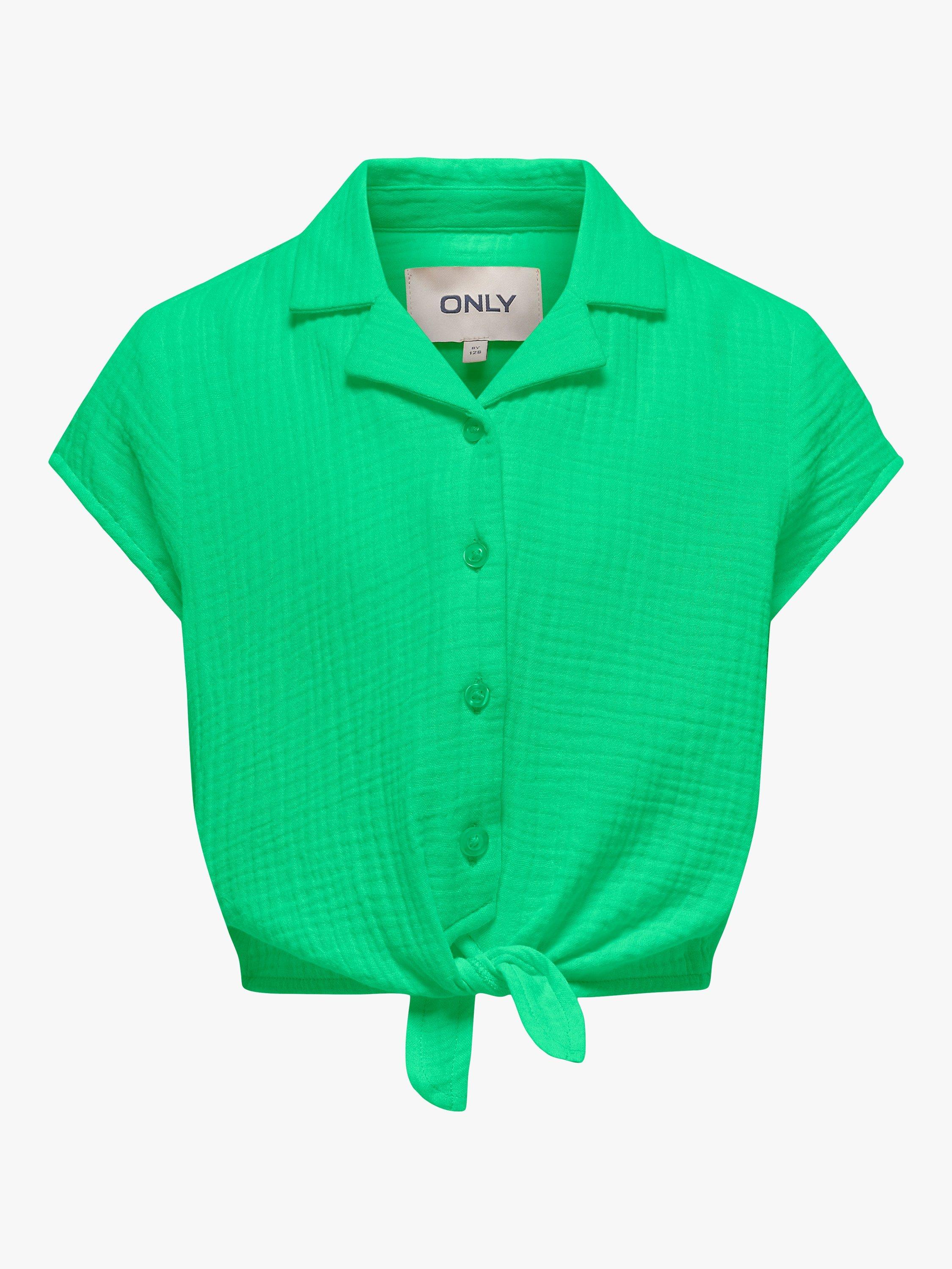 KIDS ONLY Kids' Cap Sleeve Knot Shirt, Spring Bouquet