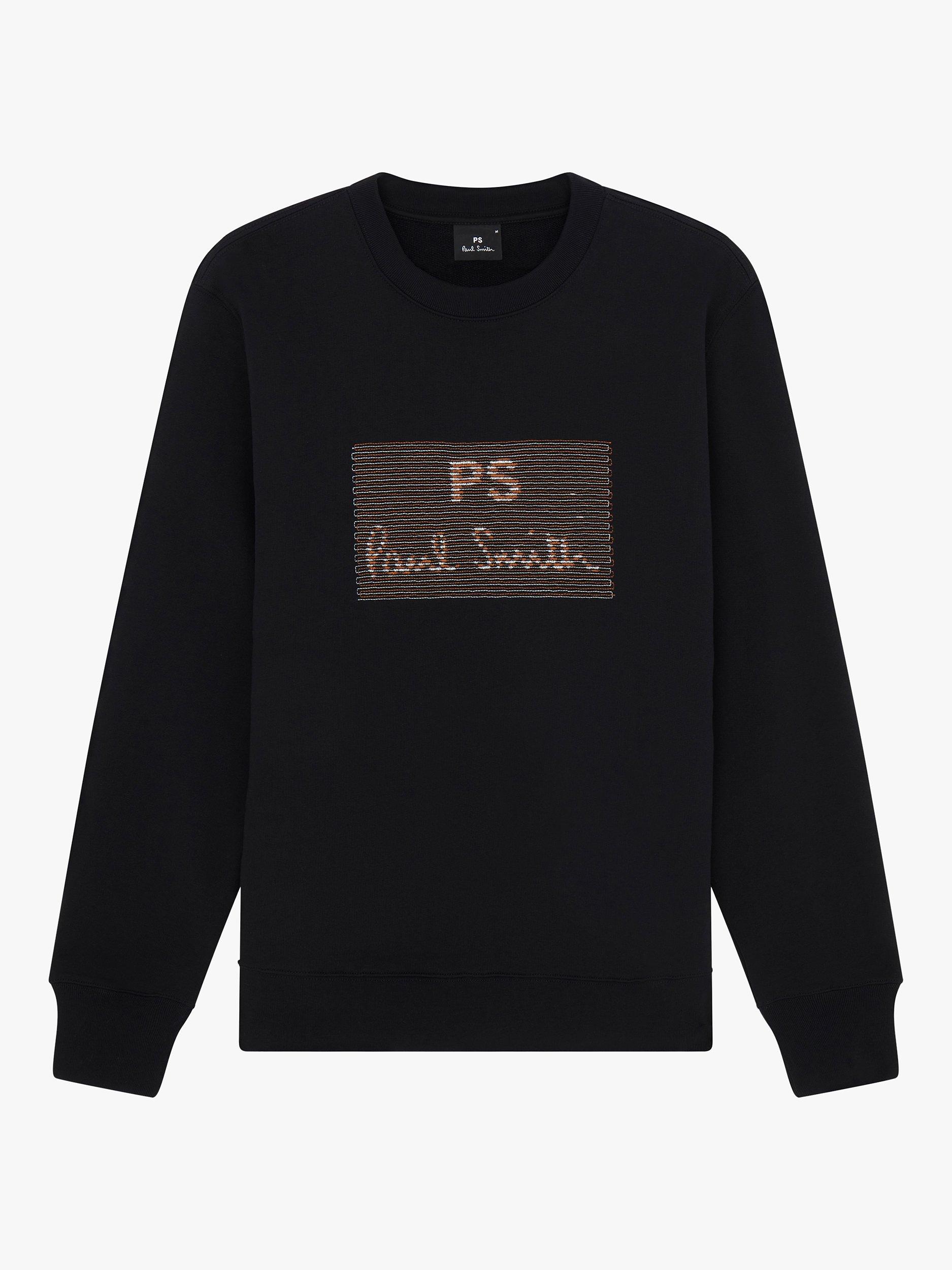Paul Smith Organic Regular Fit Jumper, Black