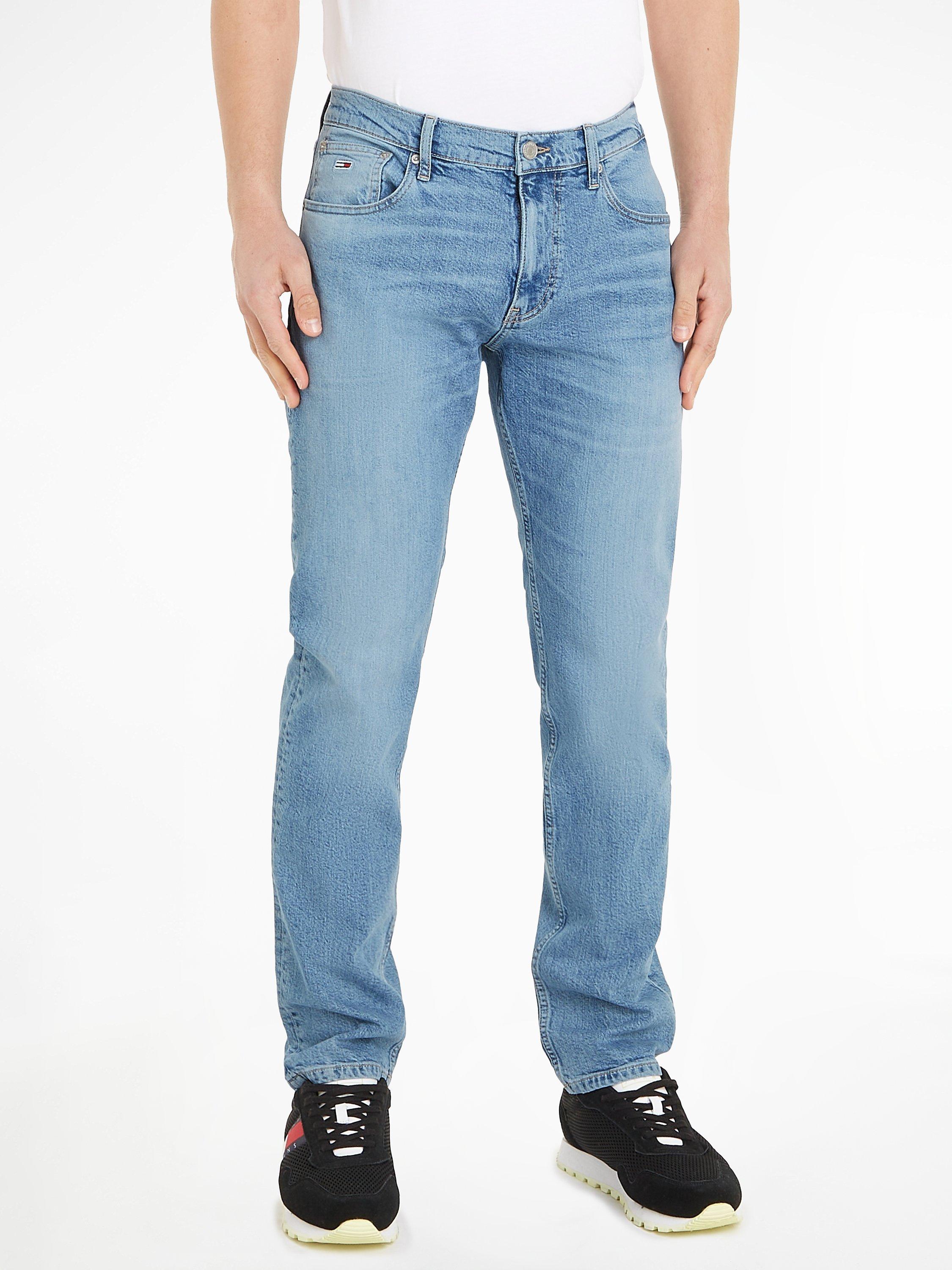 Tommy Jeans Ryan Regular Straight Jeans, Denim Light