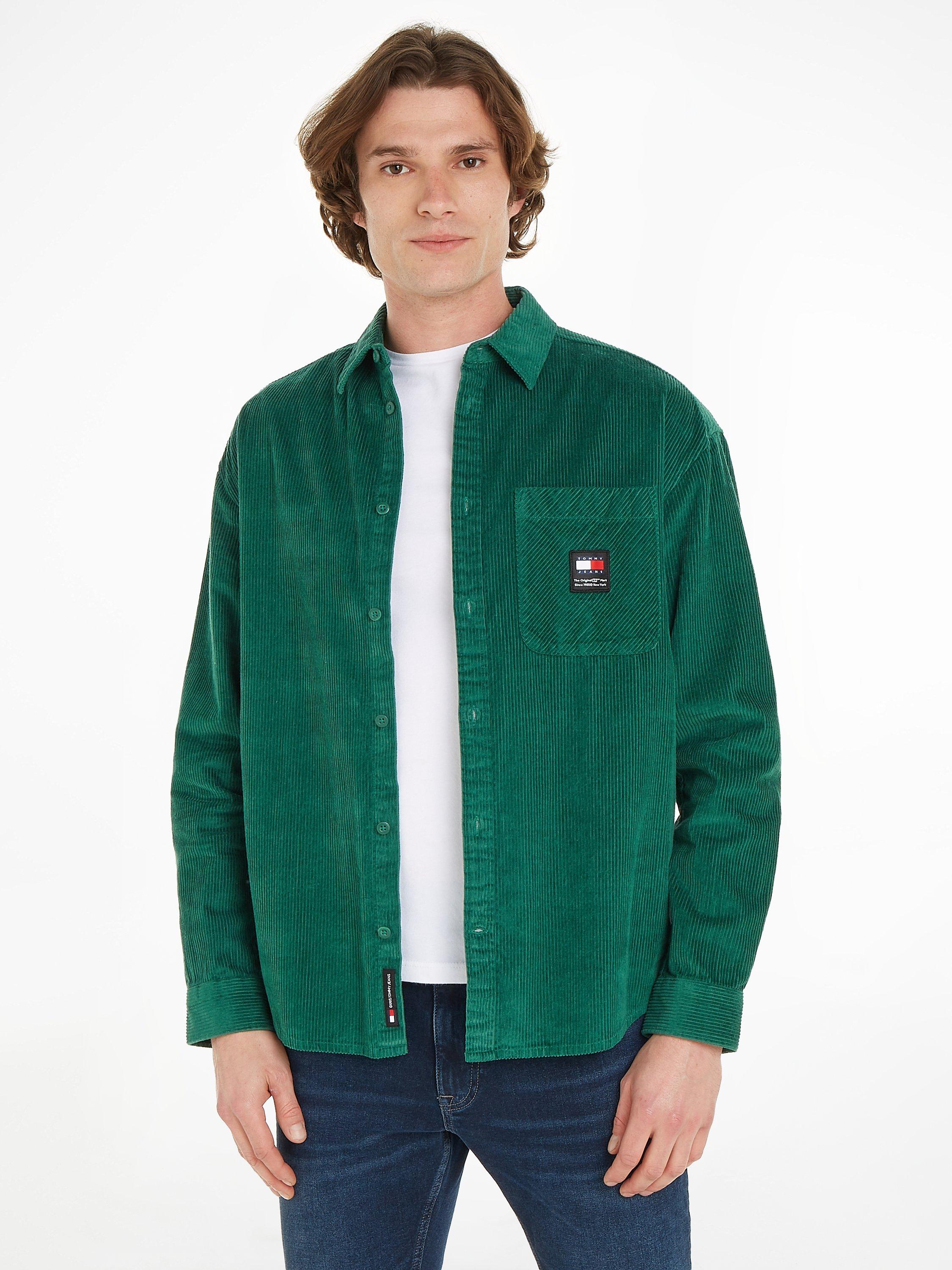 Tommy Jeans Relaxed Corduroy Long Sleeve Shirt