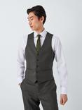 John Lewis Super 100's Birdseye Regular Suit Waistcoat