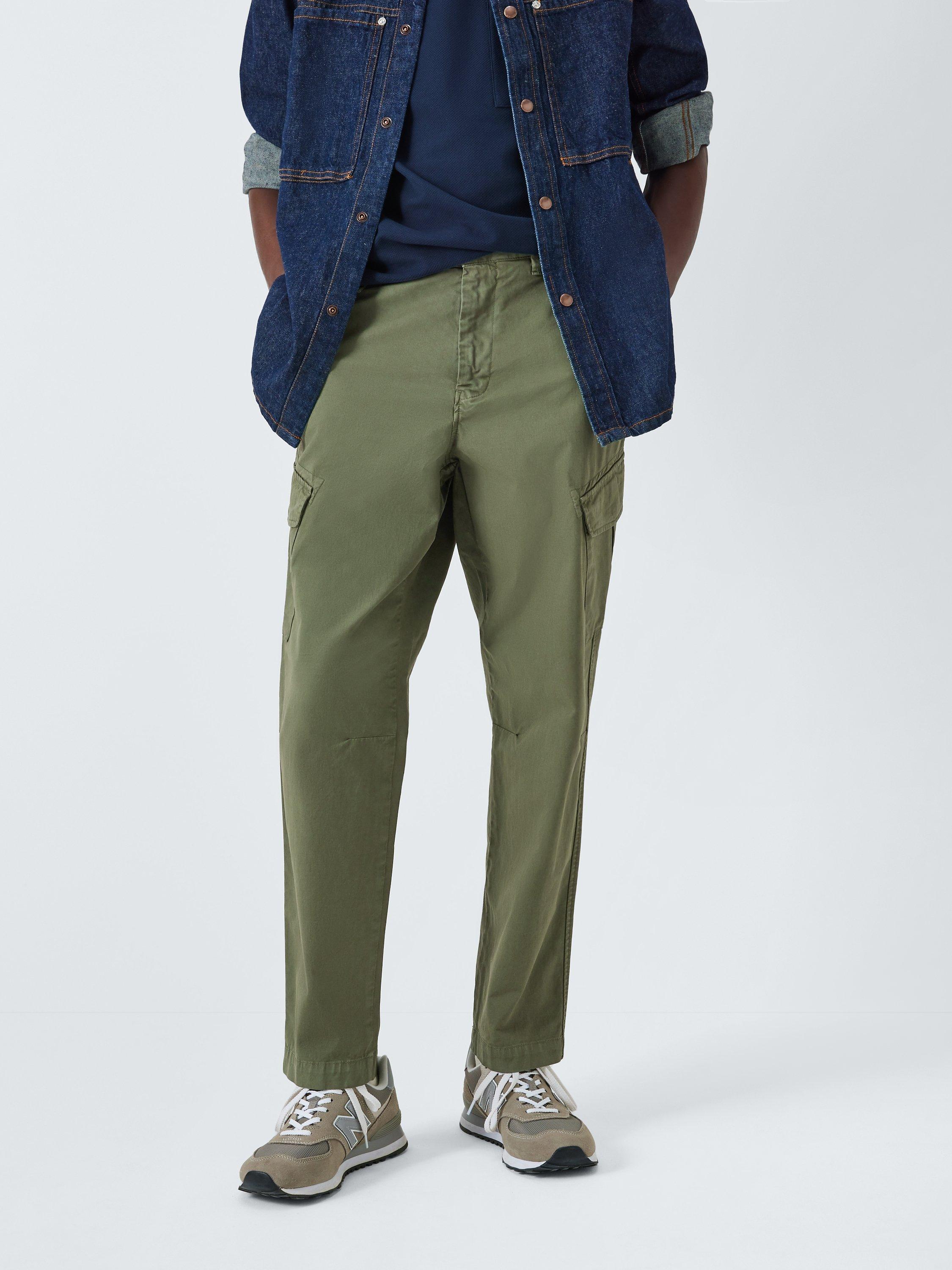 Paul Smith Organic Cotton Cargo Trousers, Green