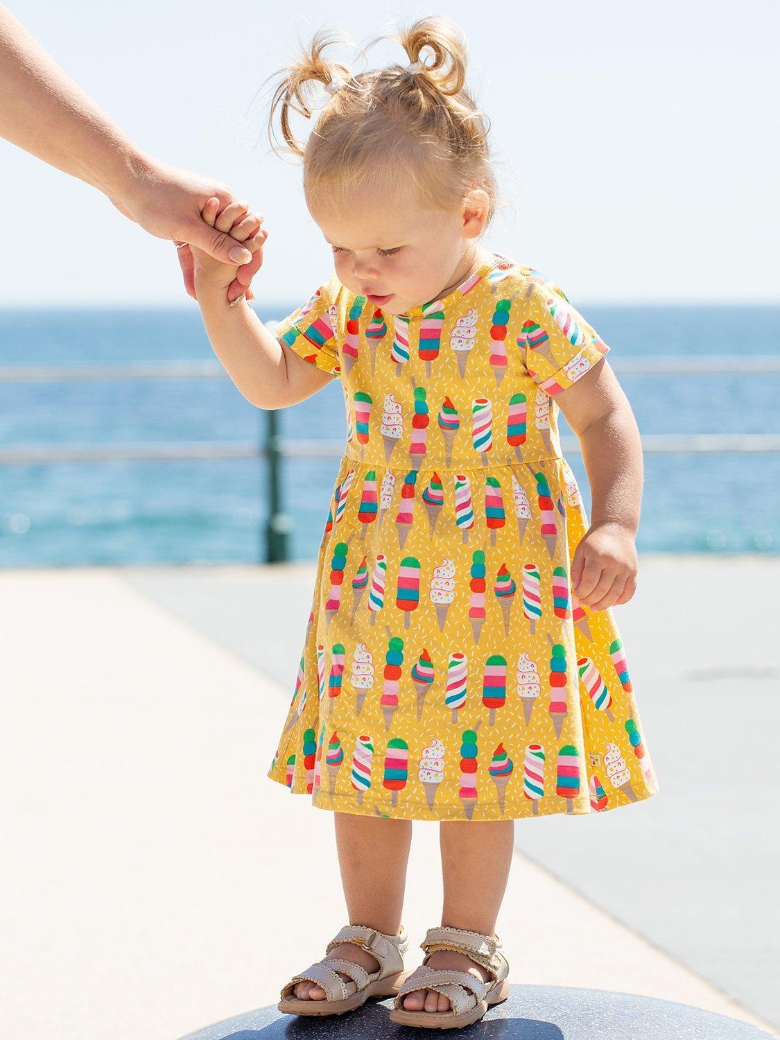 Frugi rainbow dress sale