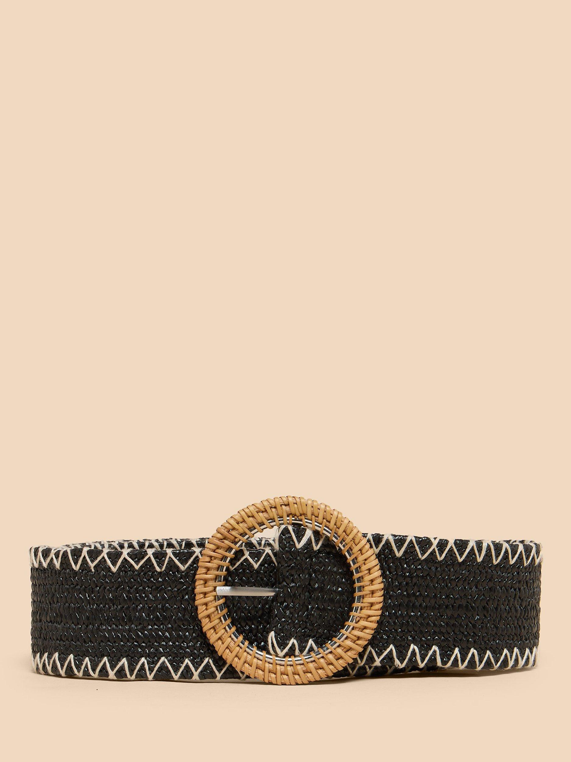 Raffia belt best sale