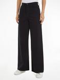 Calvin Klein Infinite Wide Leg Jeans, Denim Black