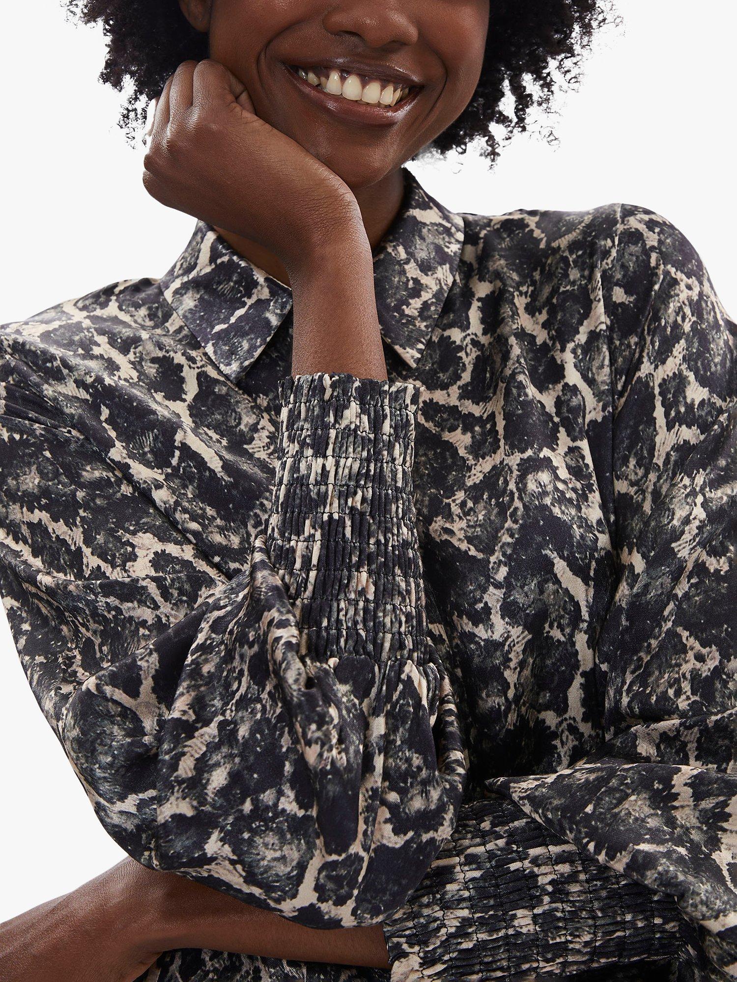 Product image 3 of 5, which shows James Lakeland Printed Belted Midi Dress, Multi, 10