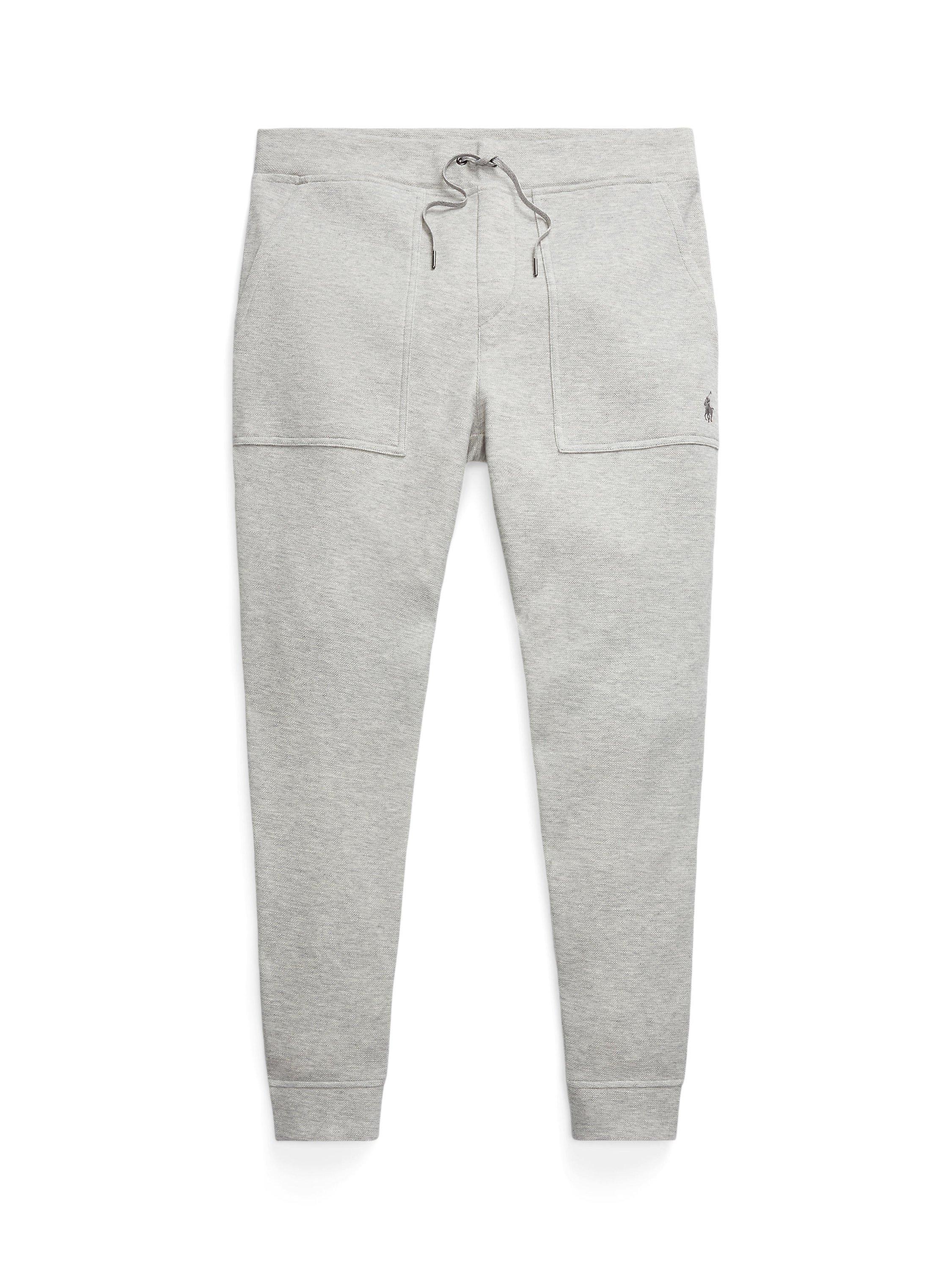 Ralph Lauren Double Knit Mesh Joggers, Grey