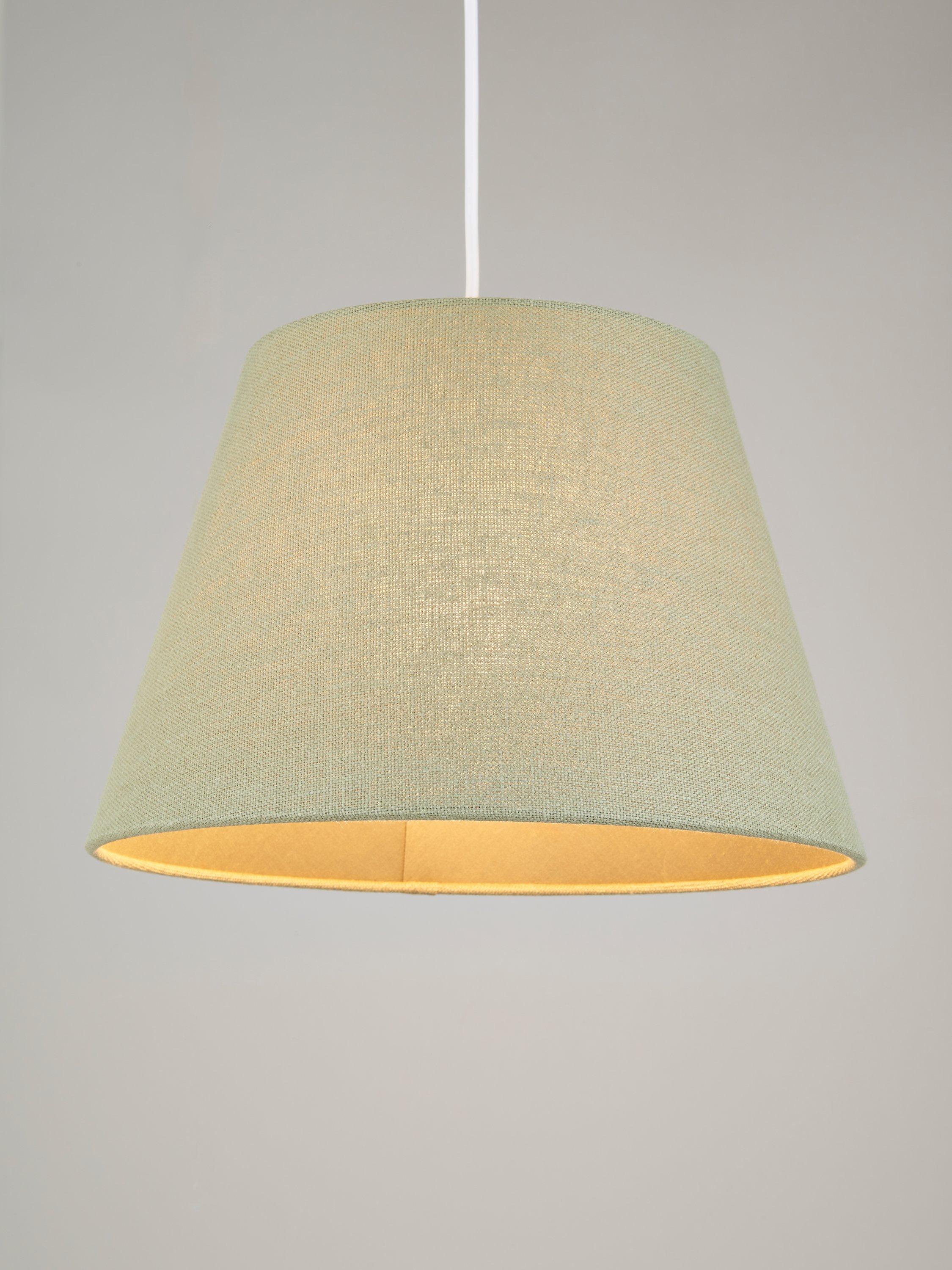 John lewis linen lampshade sales