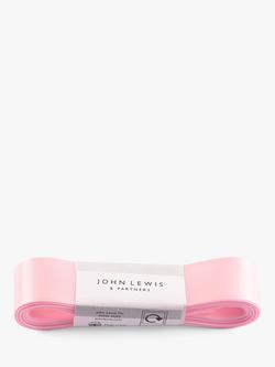 John Lewis Double Satin Ribbon L5m, Camisole