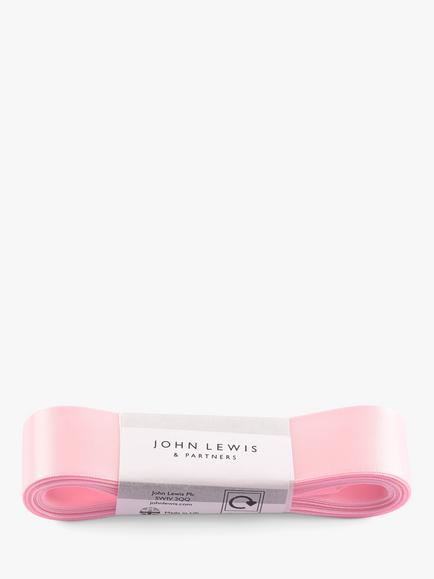 John Lewis Double Satin Ribbon L5m, Camisole