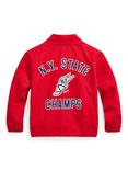 Ralph Lauren Kids' Coach Windbreaker Jacket, Red