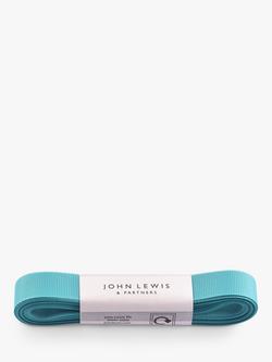 John Lewis Grosgrain Ribbon L5m, Fathom