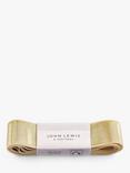 John Lewis Liquid Metallic Ribbon, L5m, Gold