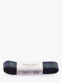 John Lewis Tartan Ribbon, L5m, Black Watch, Black Watch