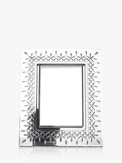 Waterford Crystal Glass Lismore Photo Frame, Glass