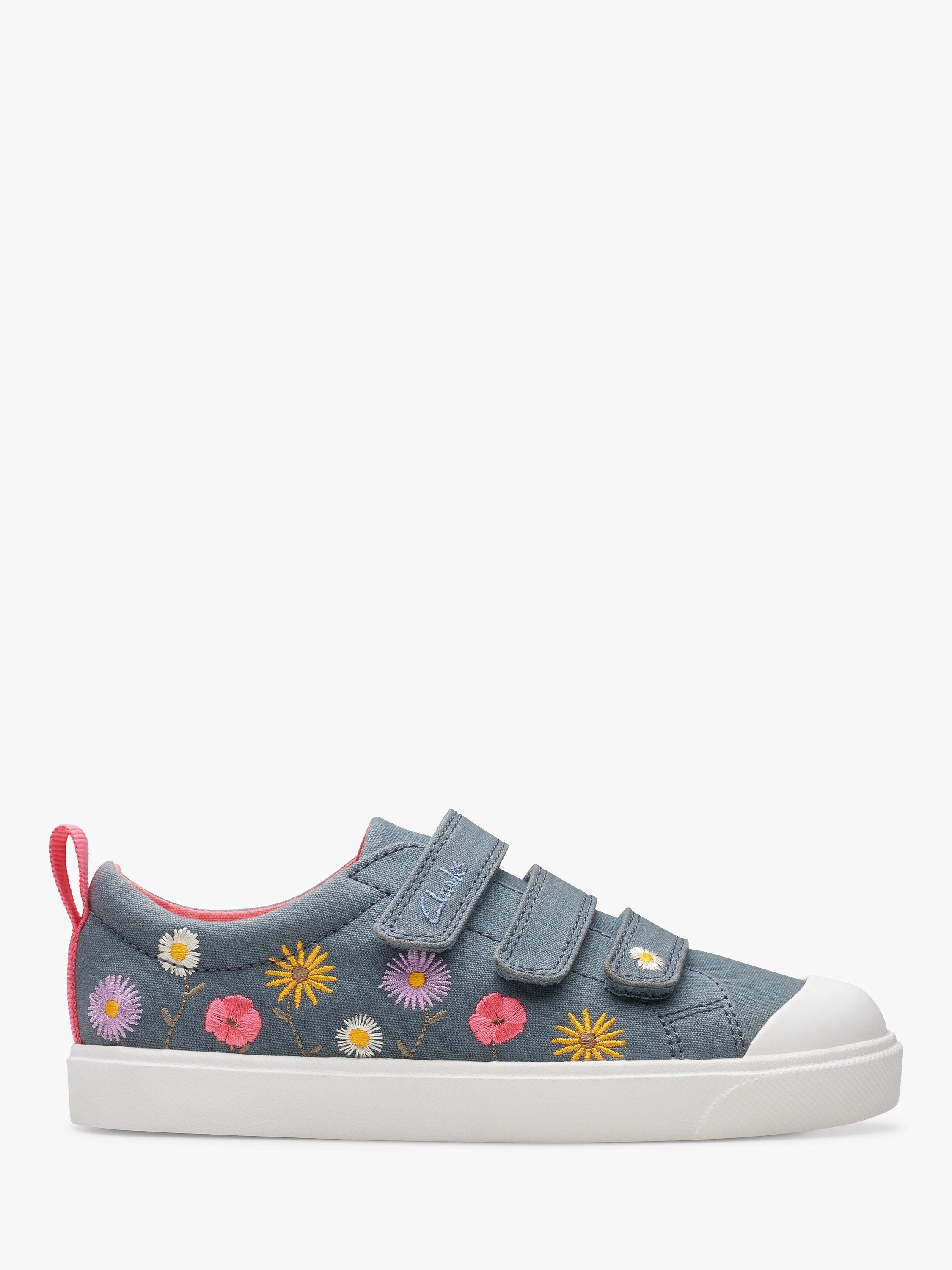 Clarks toddler canvas shoes best sale