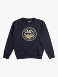 Billabong Kids' Foundation Long Sleeve Jumper, Navy