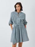 Barbour Tomorrow's Archive Selma Broderie Anglaise Mini Dress, Indigo