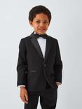 John Lewis Heirloom Collection Kids' Tuxedo Suit Jacket, Black