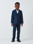 John Lewis Heirloom Collection Kids' Twill Blazer, Navy