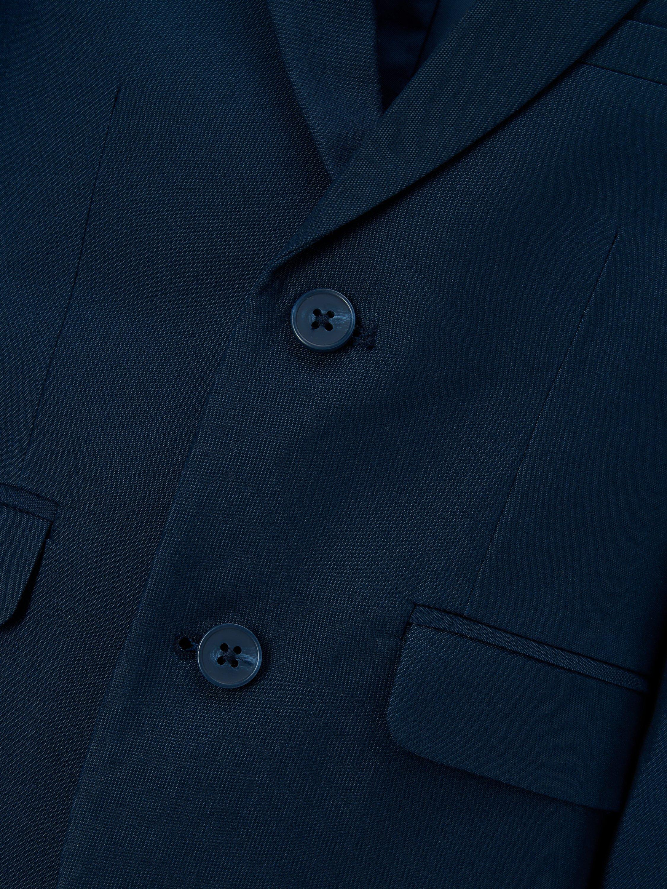 Product image 6 of 6, which shows John Lewis Heirloom Collection Kids' Twill Blazer, Navy, 3 years