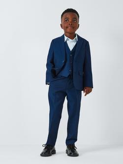 John Lewis Heirloom Collection Twill Trousers, Navy - view 2, Navy