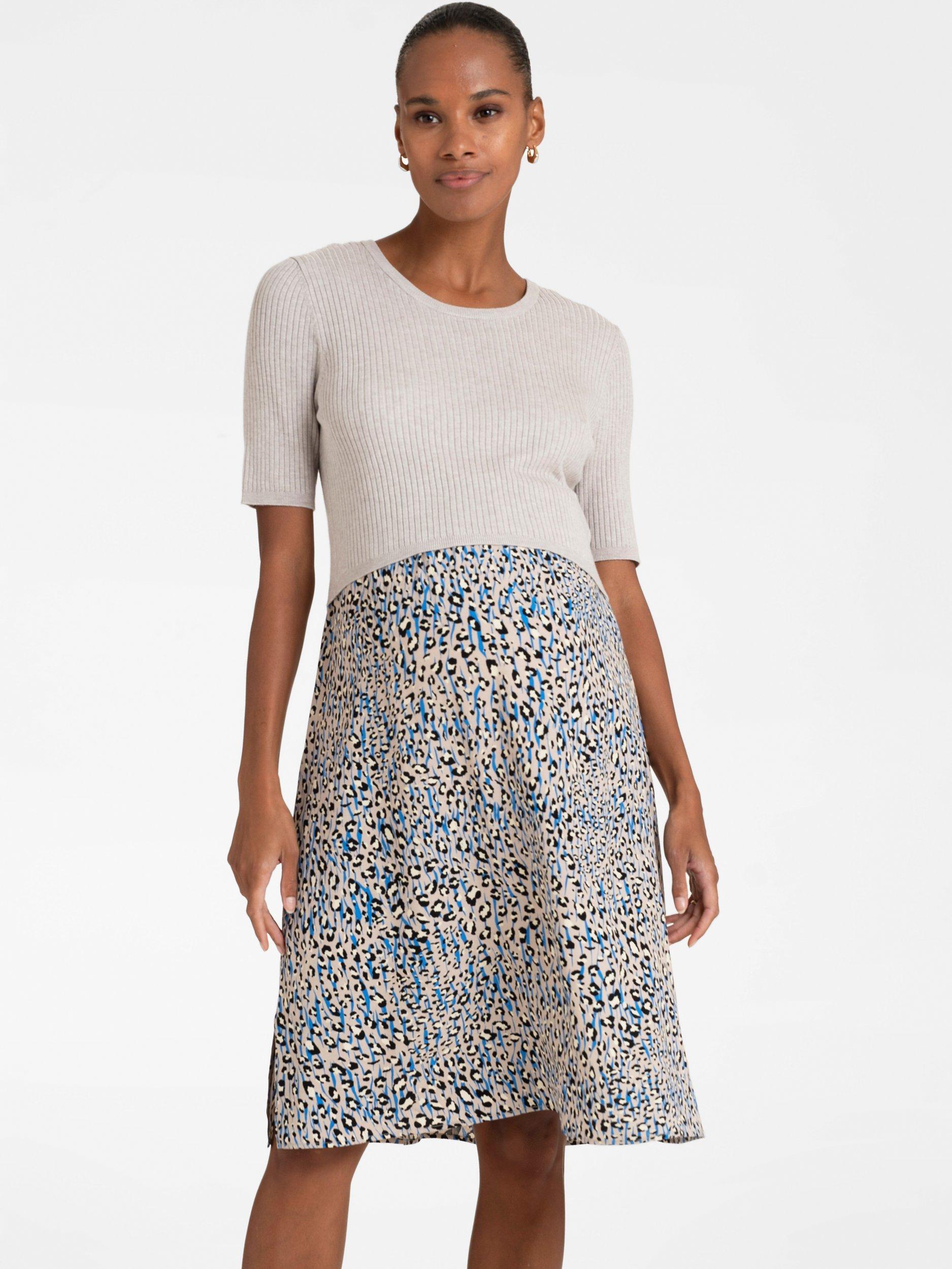 Seraphine Micaela 2-in-1 Animal Print Maternity Dress, Multi