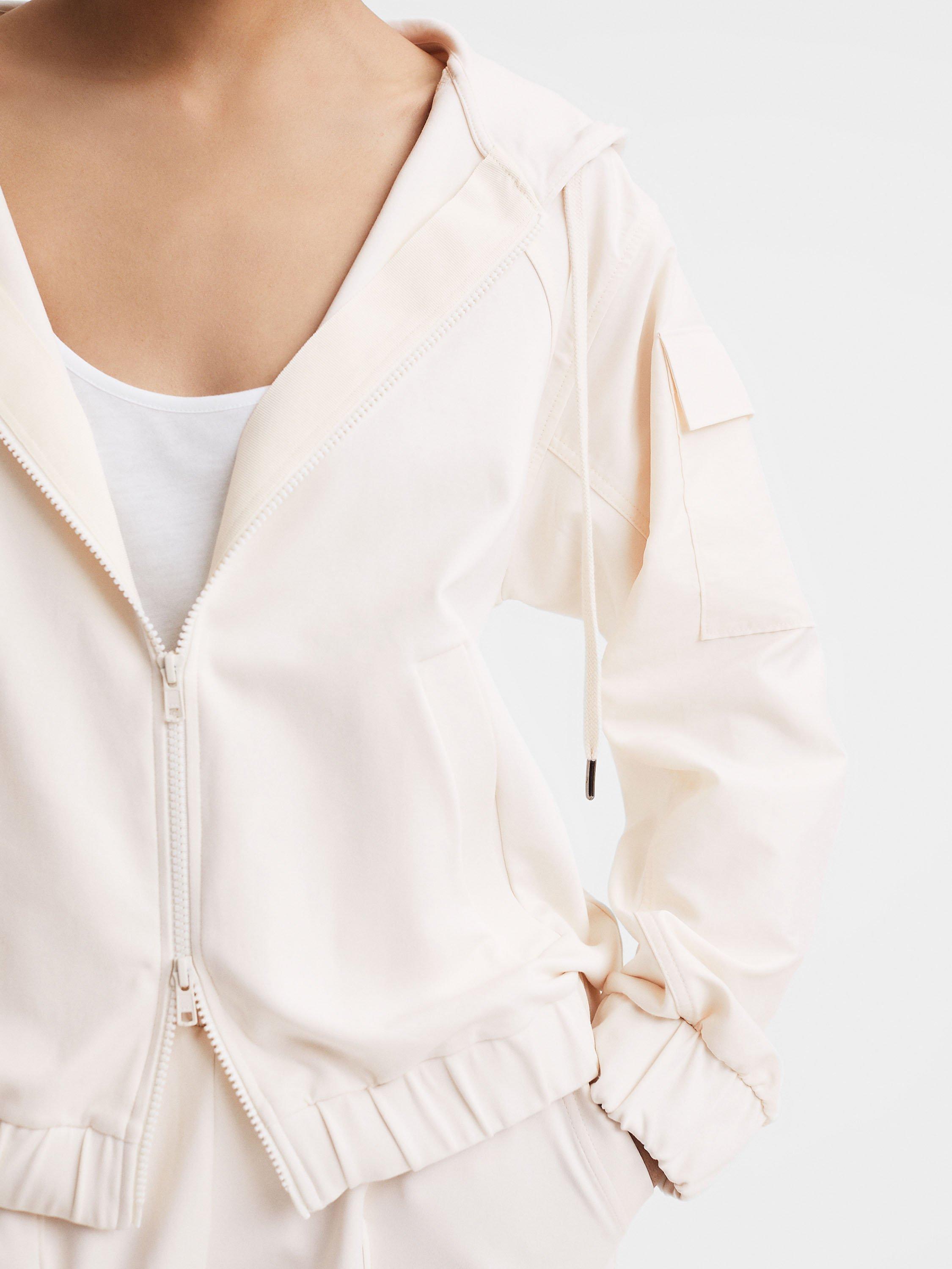 Reiss Maja Zipped Hoodie