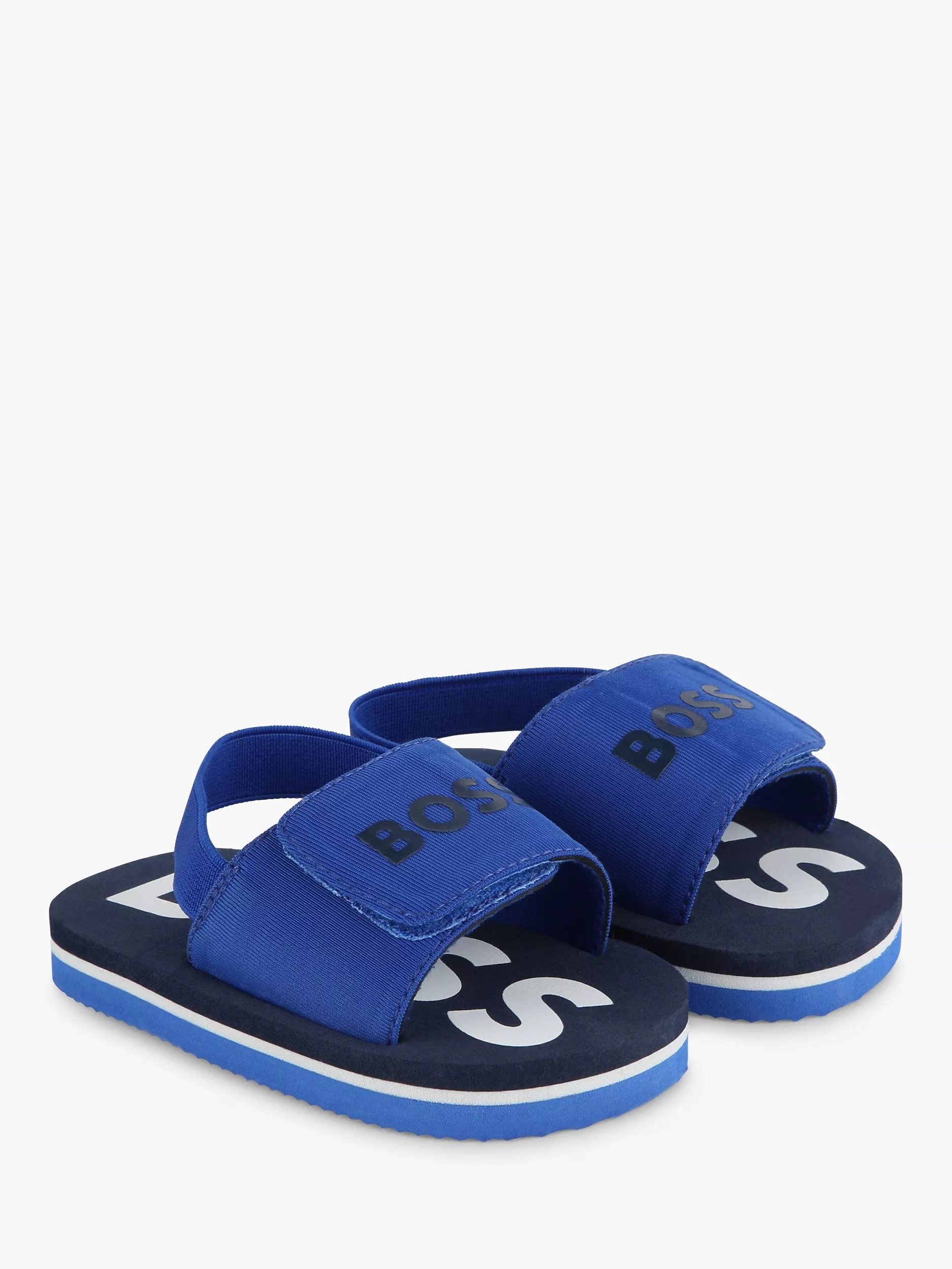 Childrens hugo boss sliders best sale