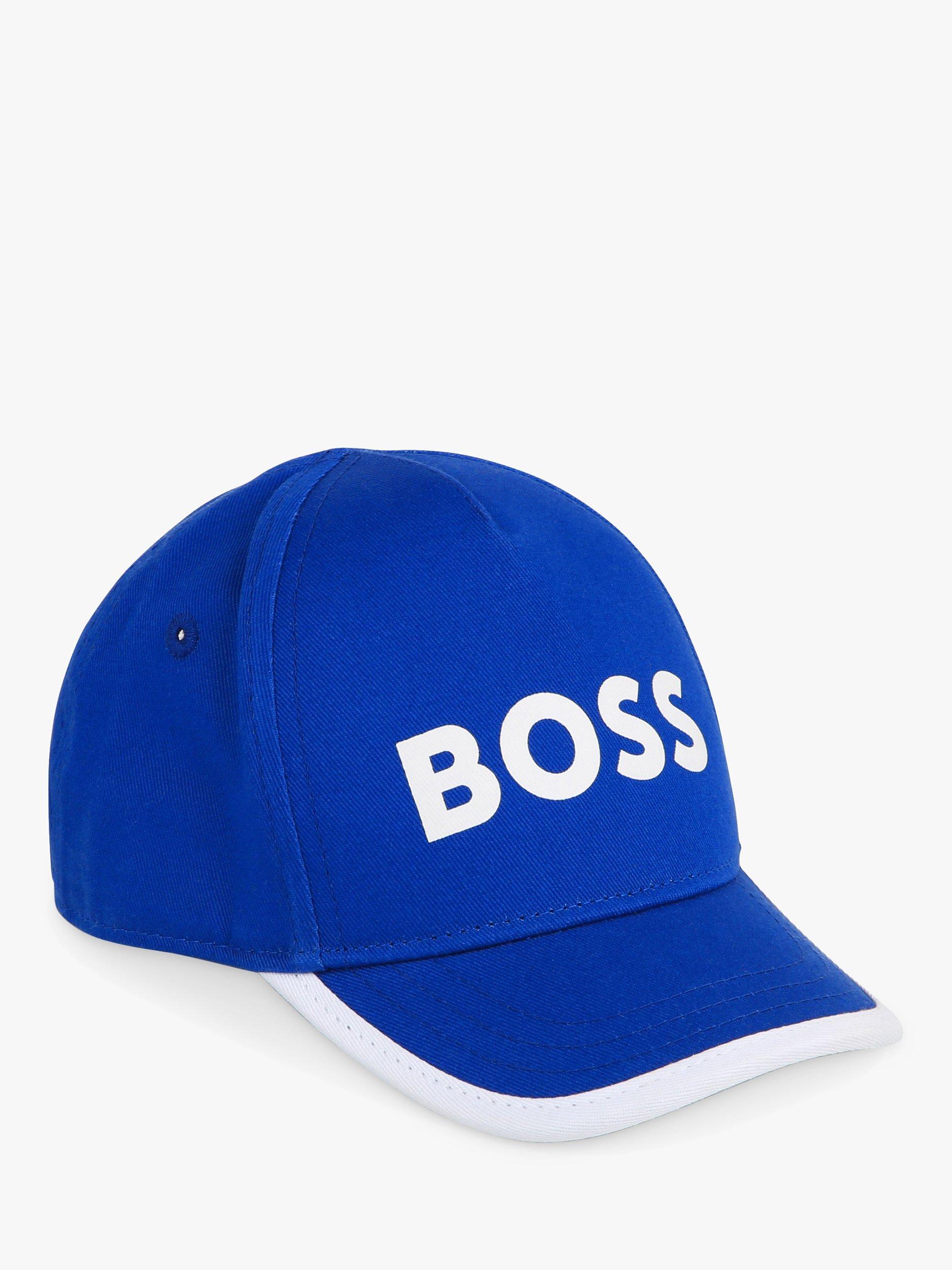 BOSS Baby Logo Embroidered Baseball Hat, Blue
