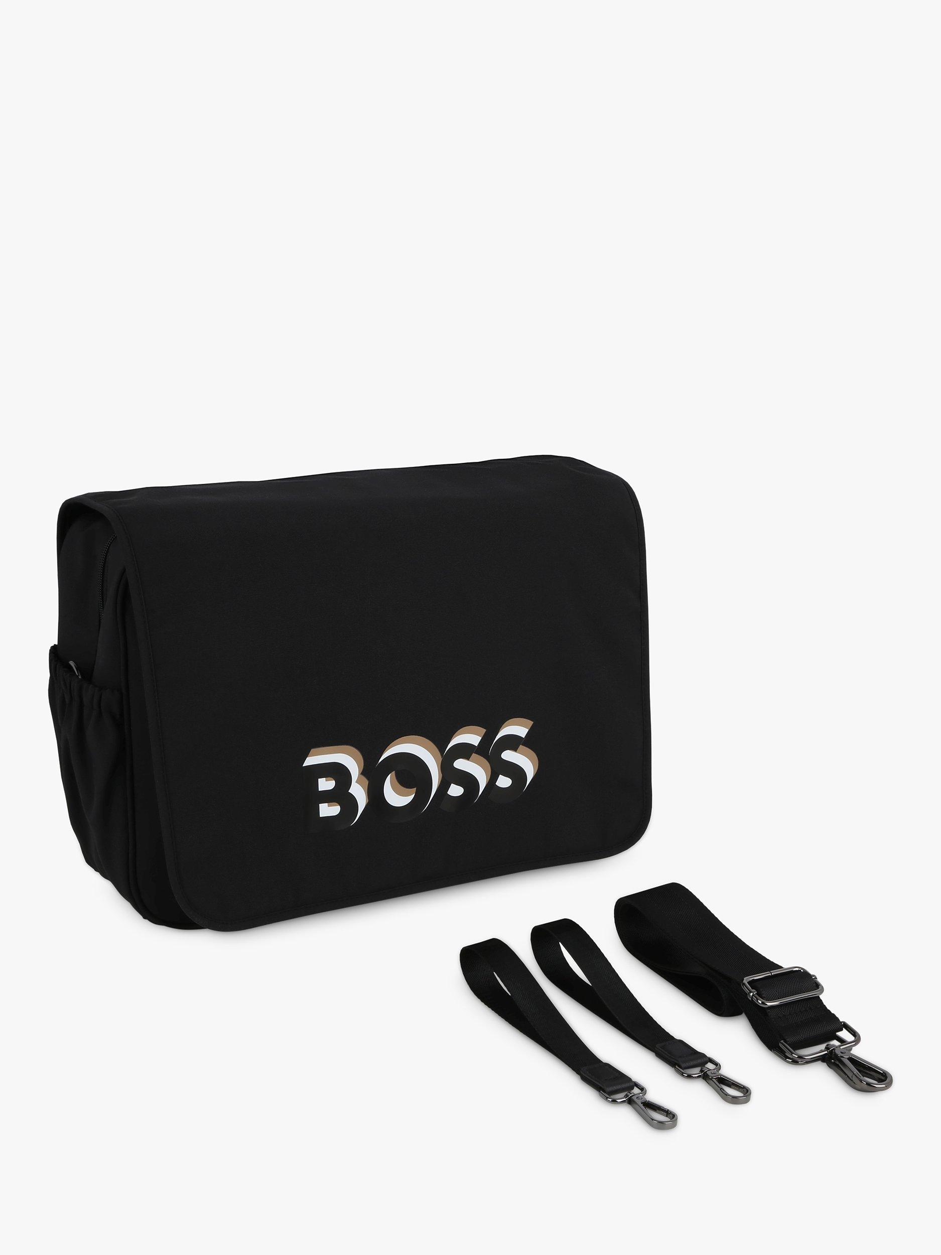 BOSS Flap Baby Changing Bag, Black