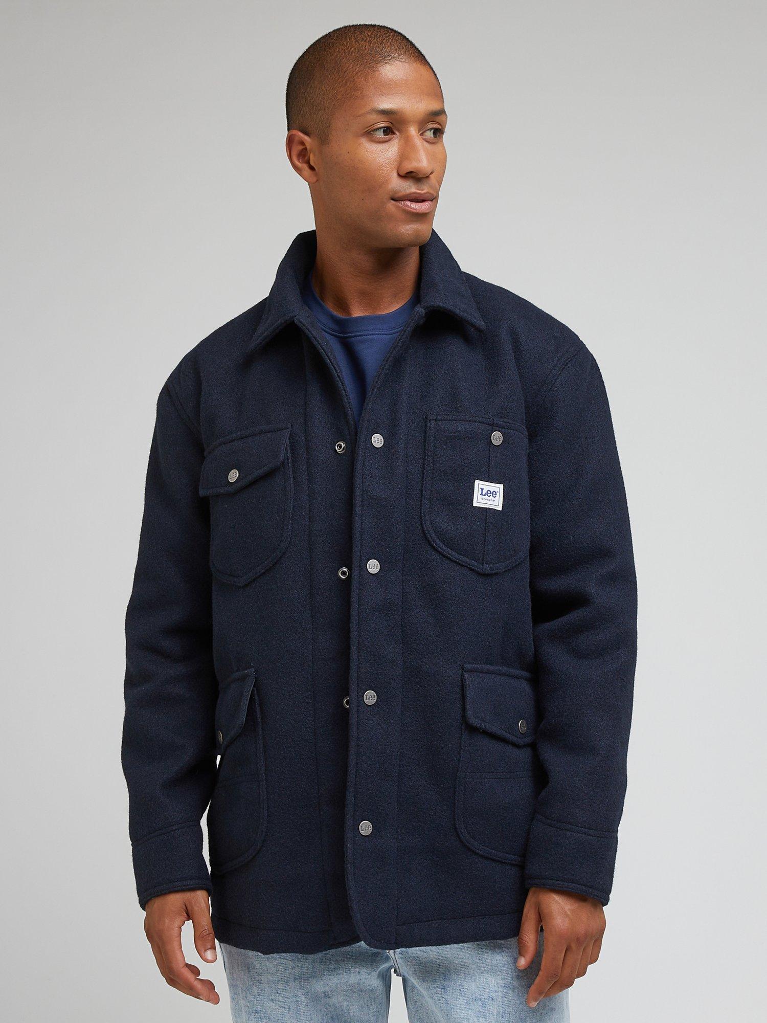 Lee Pocket Detail Jacket, Sky Captain
