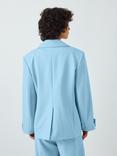 Equipment Cedric Oversized Wool Blend Blazer, Dream Blue