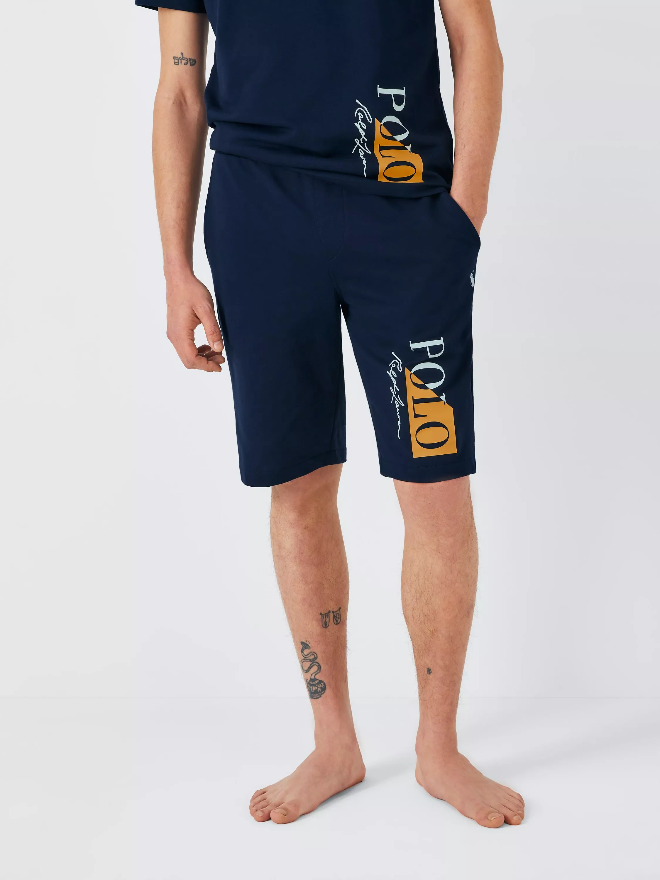 Ralph Lauren Jersey Lounge Shorts Navy