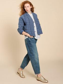 White Stuff Tilly Tapered Jeans, Mid Denim, Mid Denim