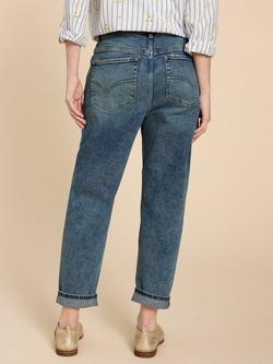 White Stuff Tilly Tapered Jeans, Mid Denim - view 2, Mid Denim