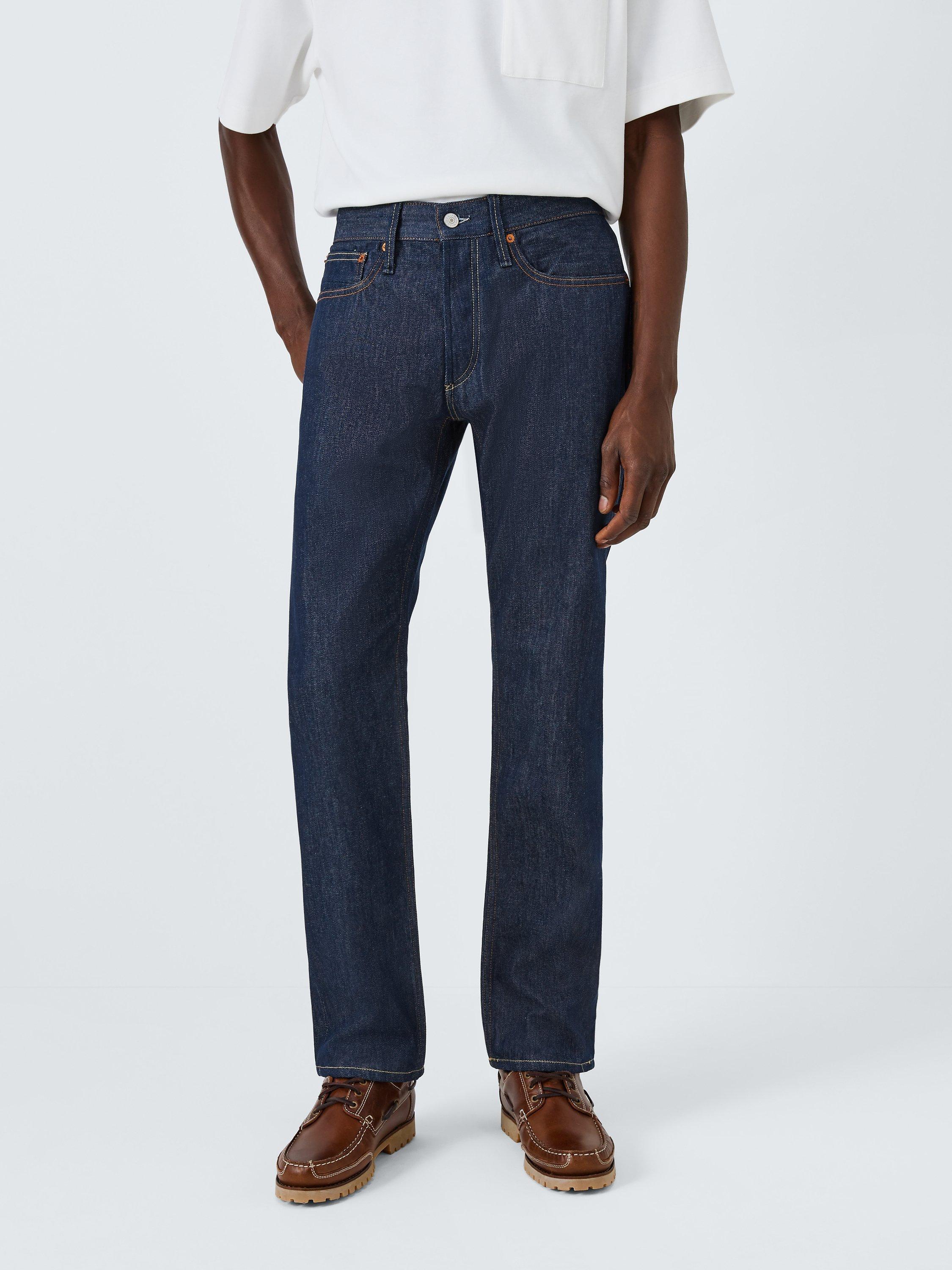 Armor Lux Denham Ridge Straight Fit Jeans, Dark Blue